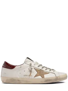 GOLDEN GOOSE: Белые кроссовки  Super Star