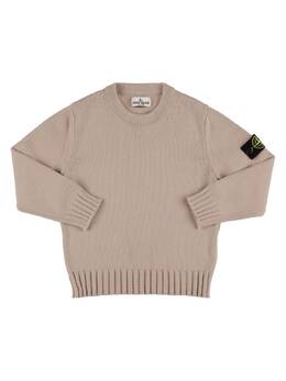 STONE ISLAND JUNIOR: Хлопковый свитер 