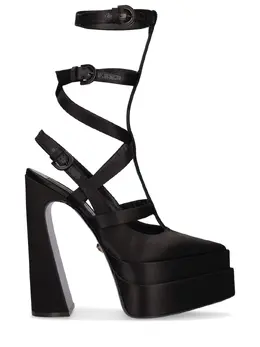 VERSACE: Чёрные туфли 