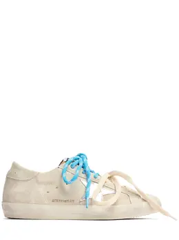 GOLDEN GOOSE: Бежевые кроссовки  Super Star