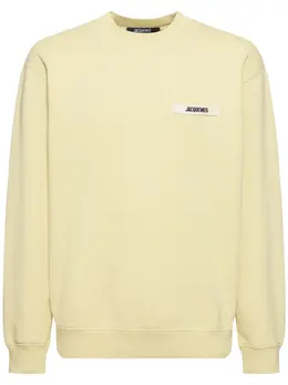 JACQUEMUS: Хлопковый свитшот 