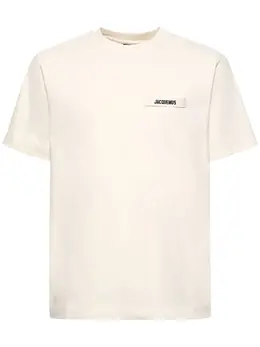 JACQUEMUS: Хлопковая футболка 