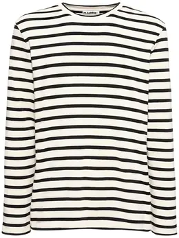 JIL SANDER: Хлопковая футболка 