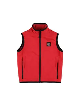 STONE ISLAND JUNIOR: Жилет из софтшелла 