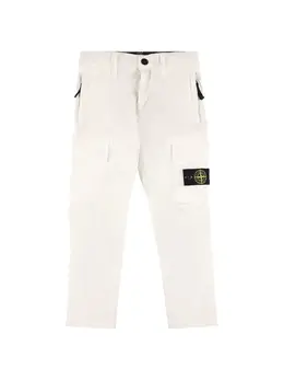 STONE ISLAND JUNIOR: Брюки стрейч 