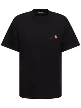 CARHARTT WIP: Чёрная футболка  American