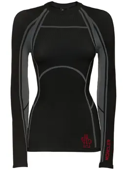 MONCLER GRENOBLE: Футболка с длинным рукавом 