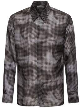 DRIES VAN NOTEN: Шёлковая рубашка 
