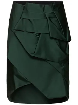 DRIES VAN NOTEN: Атласная юбка 