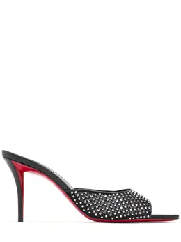 CHRISTIAN LOUBOUTIN: Чорні сабо 