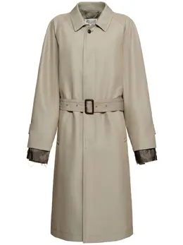 MAISON MARGIELA: Хлопковый плащ 