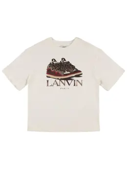 LANVIN: Хлопковая футболка 