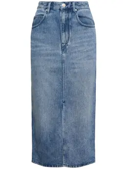 ISABEL MARANT: Джинсовая юбка 
