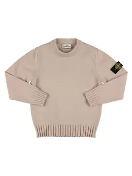 STONE ISLAND JUNIOR: Хлопковый свитер 