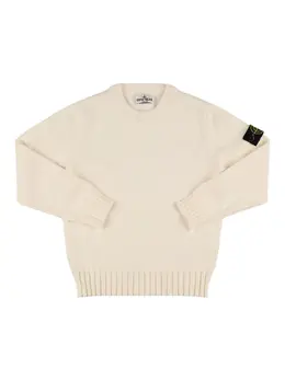 STONE ISLAND JUNIOR: Хлопковый свитер 