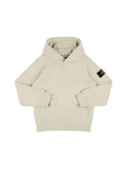 STONE ISLAND JUNIOR: Хлопковый свитшот 