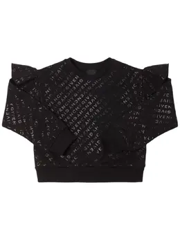 GIVENCHY: Бавовняні світшоти 