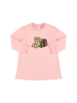 MOSCHINO: Хлопковое платье 