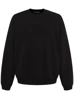 DOLCE & GABBANA: Свитшот с воротником 