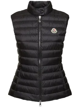 MONCLER: Чёрный жилет 