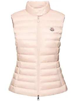 MONCLER: Розовый жилет 