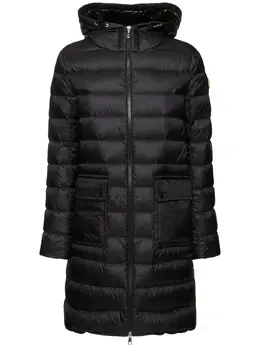 MONCLER: Длинный пуховик 