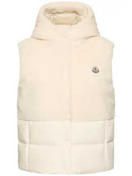 MONCLER: Хлопковый жилет 