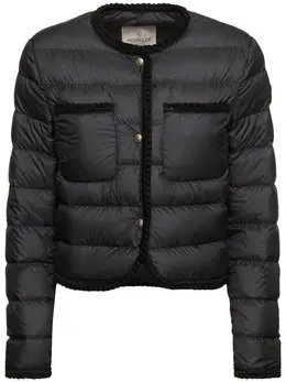 MONCLER: Куртка на кнопках 