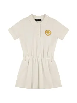VERSACE: Хлопковое поло 
