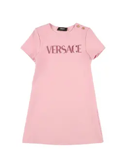VERSACE: Платье из вискозы 