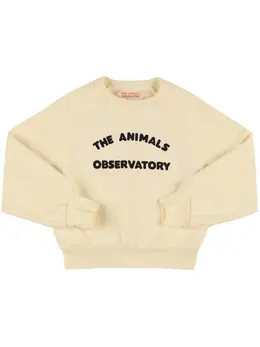 THE ANIMALS OBSERVATORY: Хлопковый свитшот 