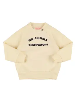 THE ANIMALS OBSERVATORY: Хлопковый свитшот 