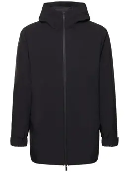 MONCLER: Пуховик с капюшоном 