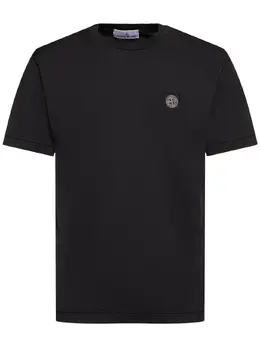 STONE ISLAND: Хлопковая футболка 