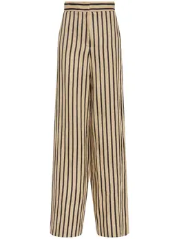 MAX MARA: Брюки в полоску 
