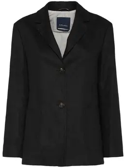 'S MAX MARA: Льняной жакет 