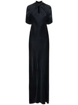 ALBERTA FERRETTI: Платье с коротким рукавом 