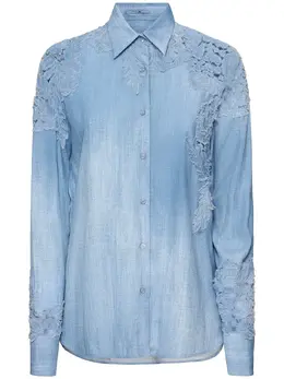 ERMANNO SCERVINO: Рубашка из вискозы 