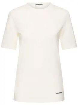 JIL SANDER: Хлопковая футболка 