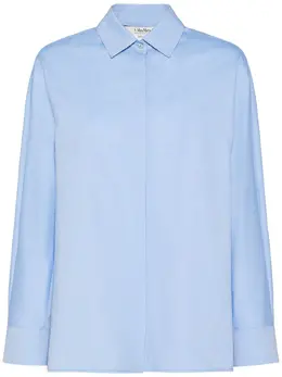 'S MAX MARA: Хлопковая рубашка 