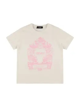 VERSACE: Хлопковая футболка 