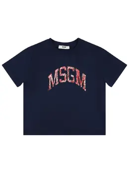 MSGM: Хлопковая футболка 