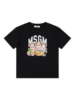 MSGM: Хлопковая футболка 