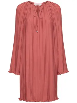 LANVIN: Плиссированное платье 