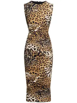 ROBERTO CAVALLI: Платье из лайкры 