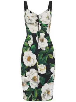 DOLCE & GABBANA: Платье миди 