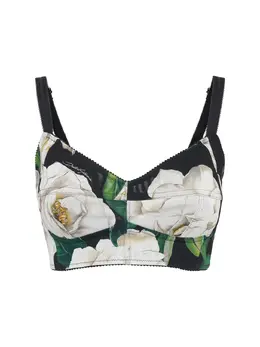 DOLCE & GABBANA: Топ кроп-топ 