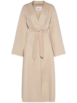 MAX MARA: Пальто с поясом 