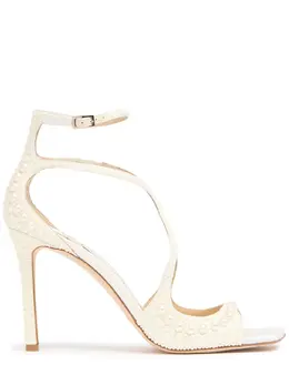 JIMMY CHOO: Белые сандалии 
