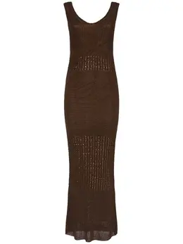 MAX MARA: Трикотажное платье 